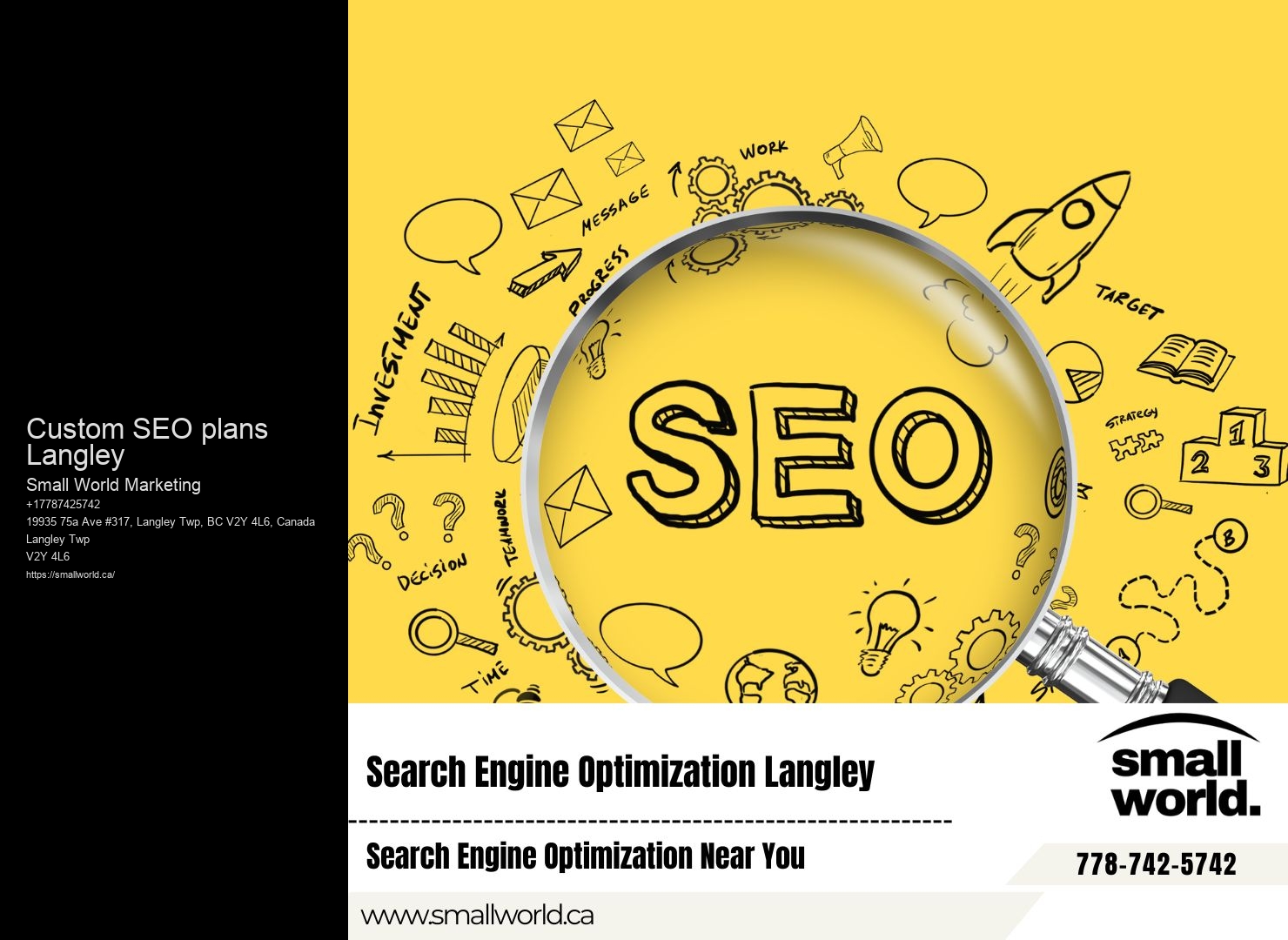 SEO service providers Custom SEO plans Langley