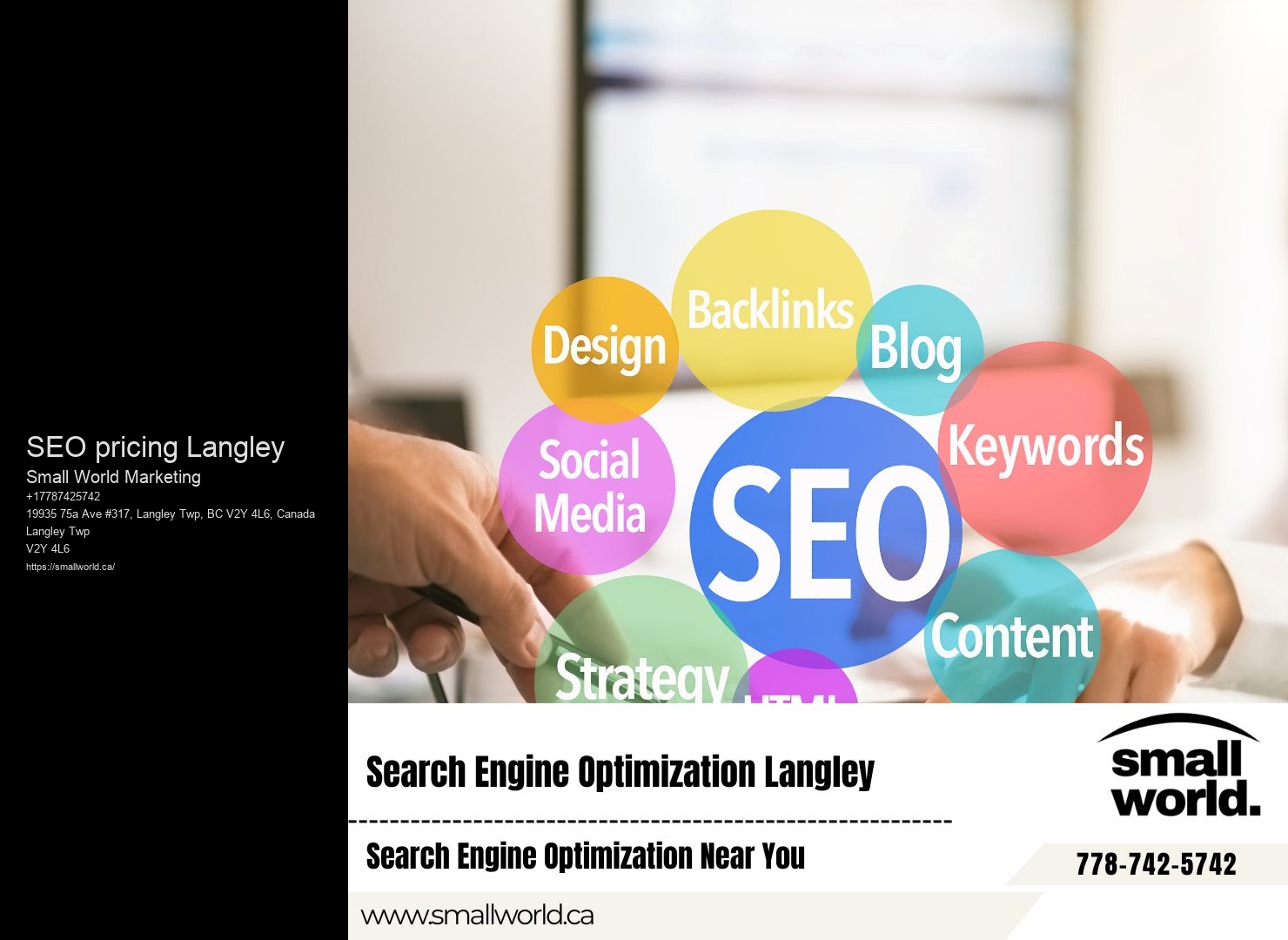 SEO pricing Langley SEO content creation