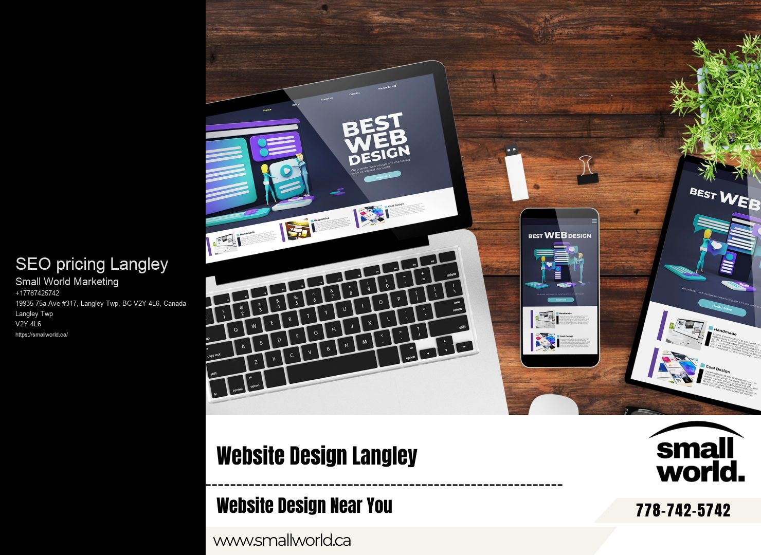 SEO pricing Langley SEO agency packages