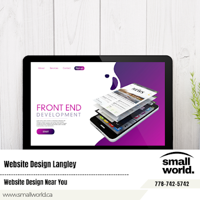 Web design agency Langley UX UI design and development